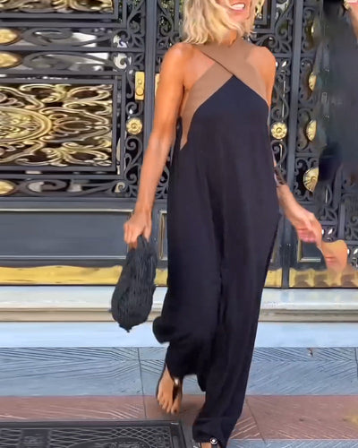 סיאנה™ | שמלת צוואר חוצה