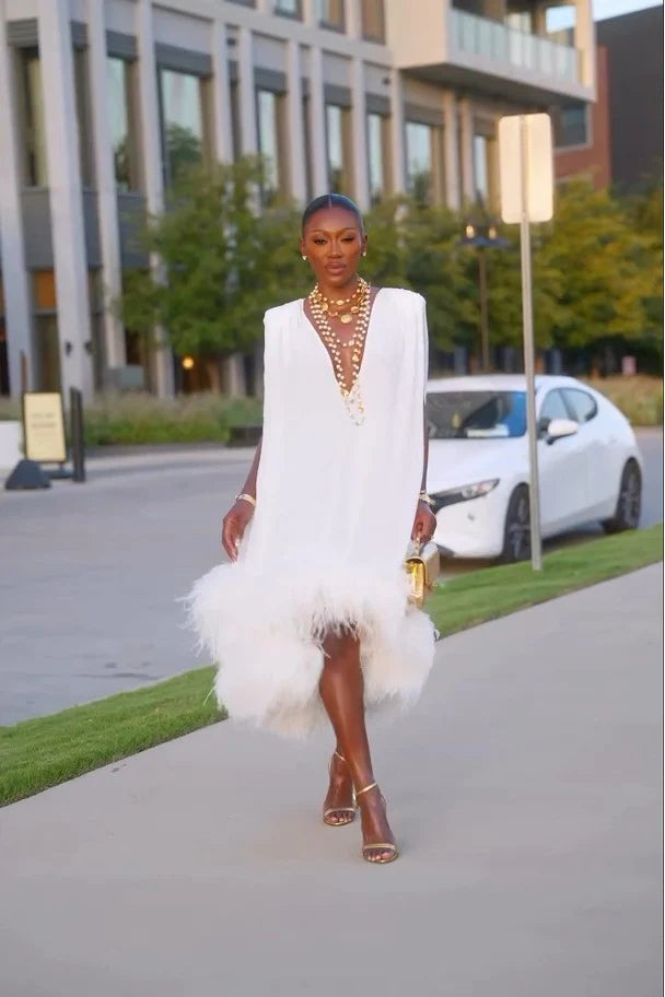 אלורין™ | שמלת מידי אלגנטית