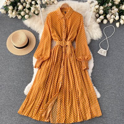 פולקה™ | שמלת פליסה מנוקדת