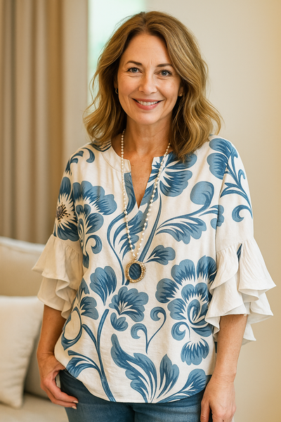 רילקסיה™ | חולצת אלגנטית נינוחה