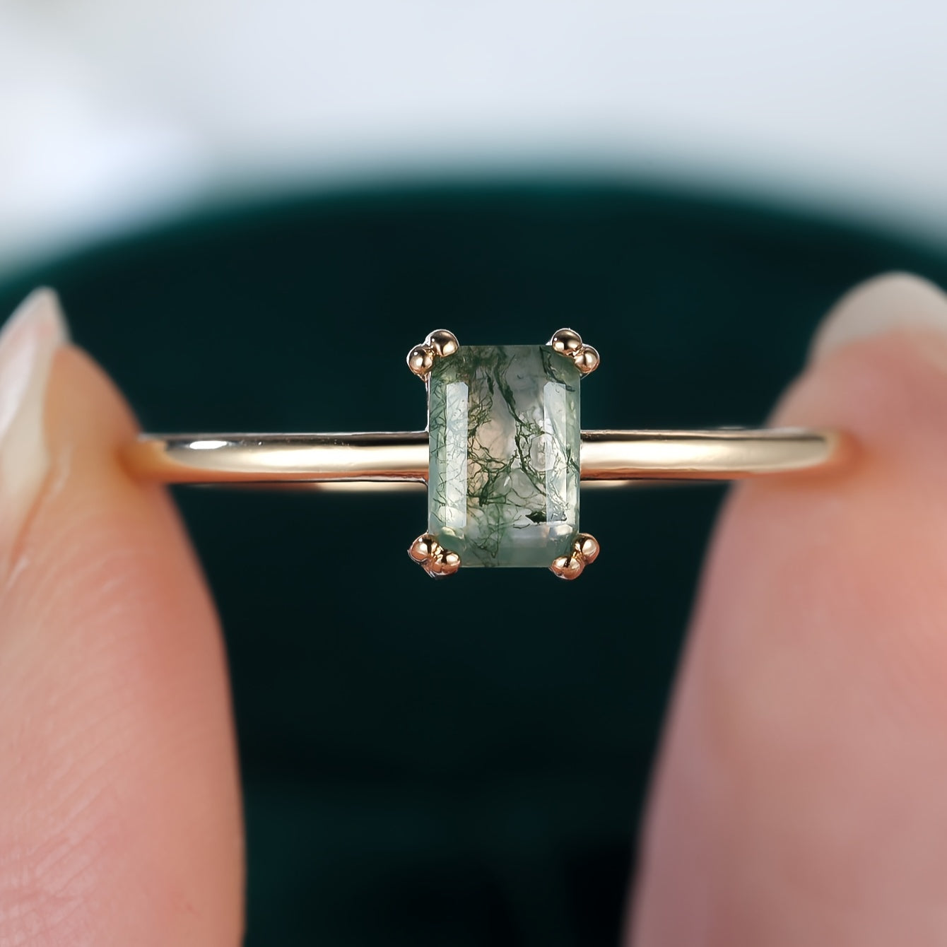 ליאורה™ | טבעת אגת טבעית