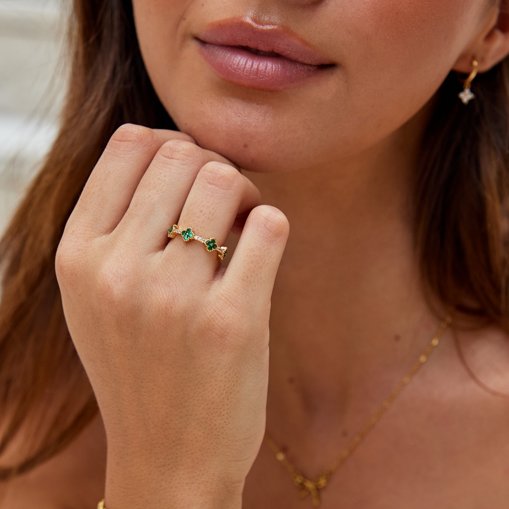 גלוק - טבעת קריסטל של תלתן