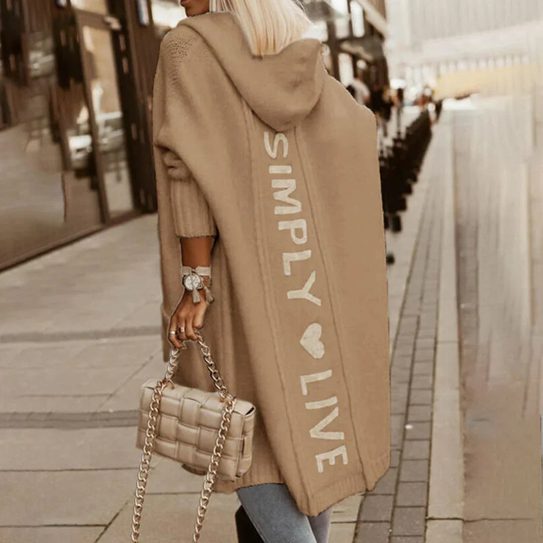 יוהאני™ | קרדיגן עם כובע