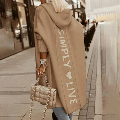 יוהאני™ | קרדיגן עם כובע