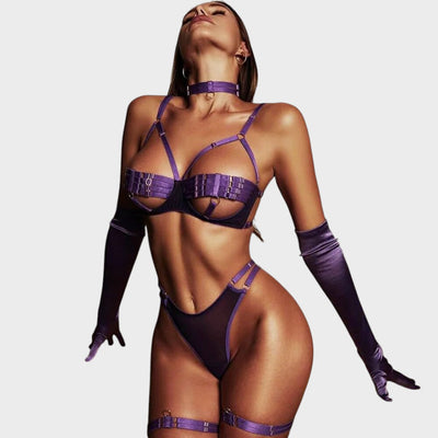 אמאדה | סט הלבשה תחתונה 4 חלקים