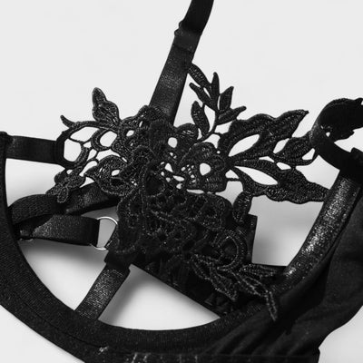 אדינה | סט הלבשה תחתונה צרפתית תלת חלקי