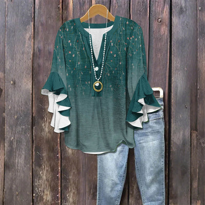 ליאורה™ | חולצת יום קז’ואל אלגנטית