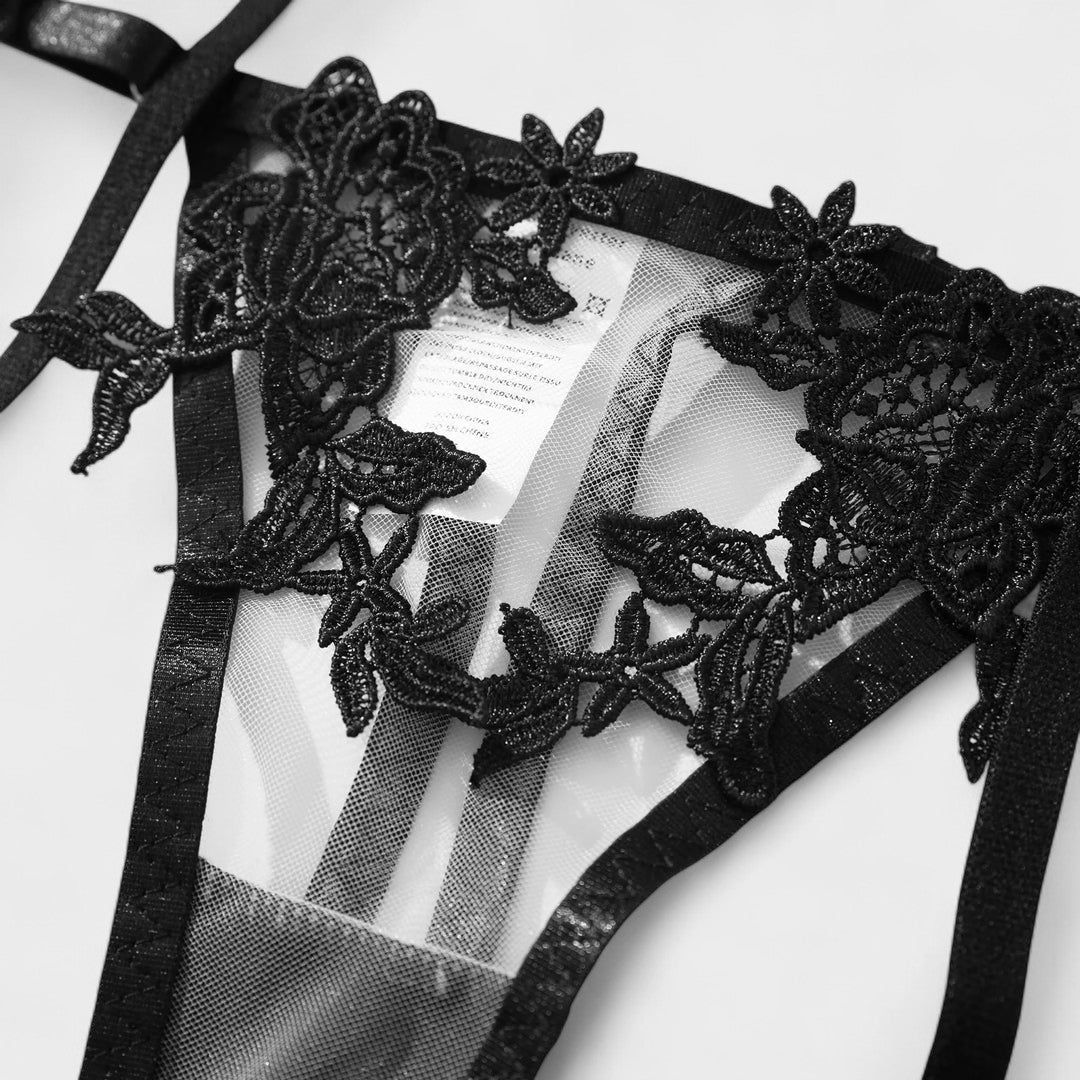 אדינה | סט הלבשה תחתונה צרפתית תלת חלקי