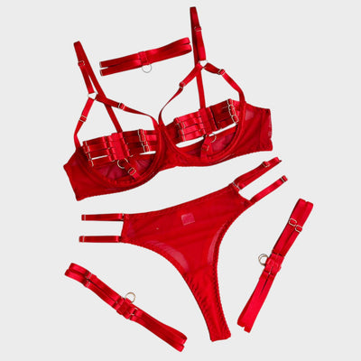 אמאדה | סט הלבשה תחתונה 4 חלקים