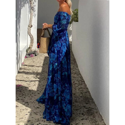 ויטוריה™ | שמלת פאטצ'וורק אלגנטית