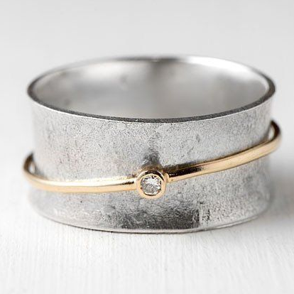 אילנה™ | טבעת עם זירקוניה וינטג'