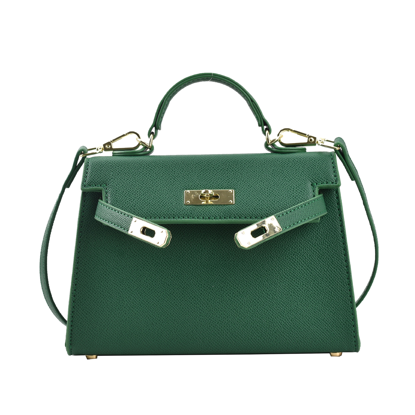 פאולה™ | תיק מעוצב עם פרטים אלגנטיים בצבע זהב