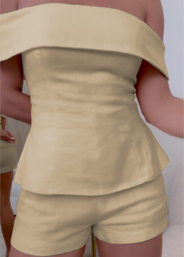 אלונה™ | חליפה דו-חלקית לבנה