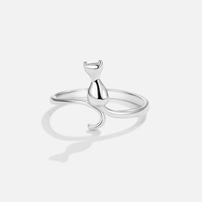 טבעת כסף של חתולת חצות