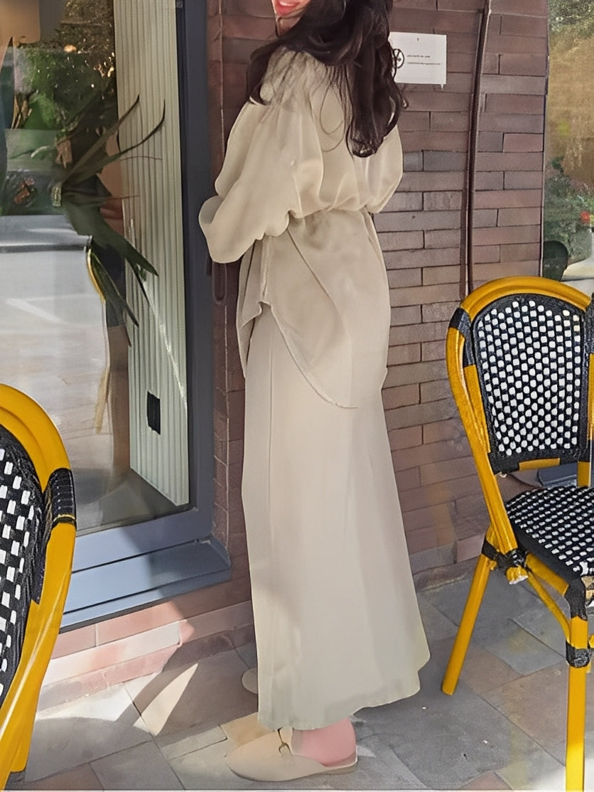 ליאורה™ | סט חולצה וחצאית